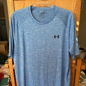 Under Armour Men's Heathered Blue Tee